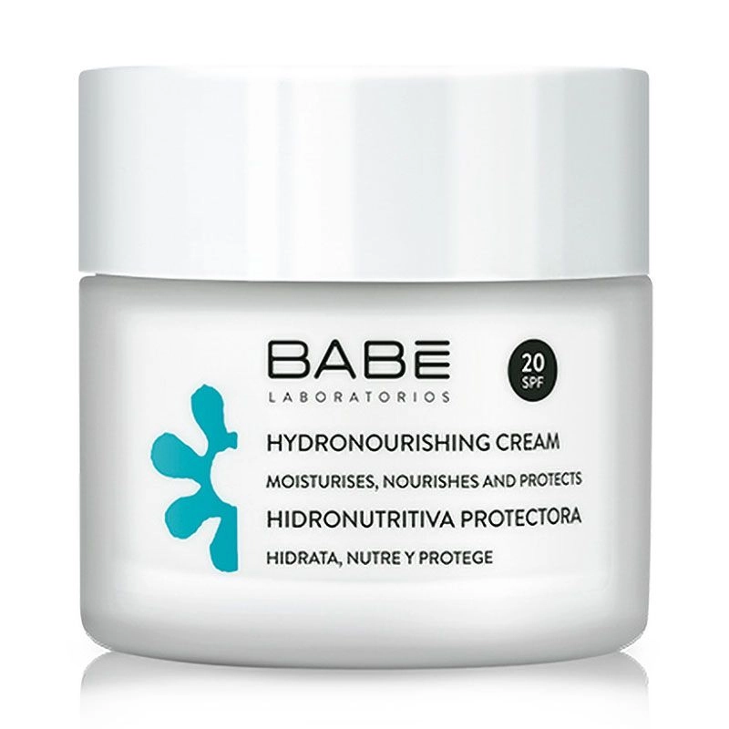 Зволожуючий живильний крем з SPF 20 - BABE Laboratorios Hydro Nourishing Cream SPF 20, 50 мл - фото N5