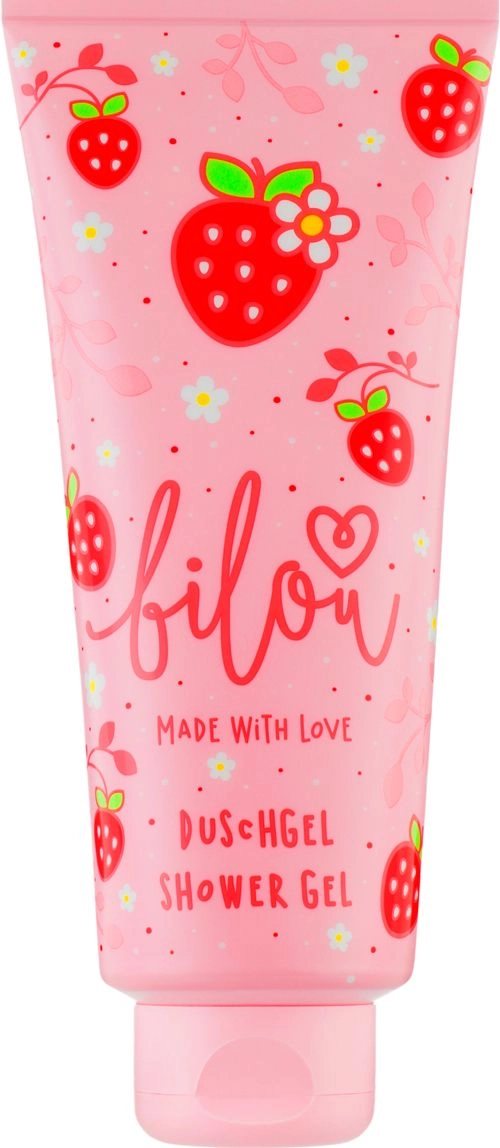 Bilou Гель для душа "Сладкая клубника" Sweet Strawberry Shower Gel, 200мл - фото N1