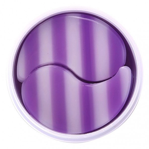 Гидрогелевые патчи для глаз с голубикой и сливками - PETITFEE & KOELF Blueberry & Cream Ice-Pop Hydrogel Eye Mask, 60 шт - фото N3
