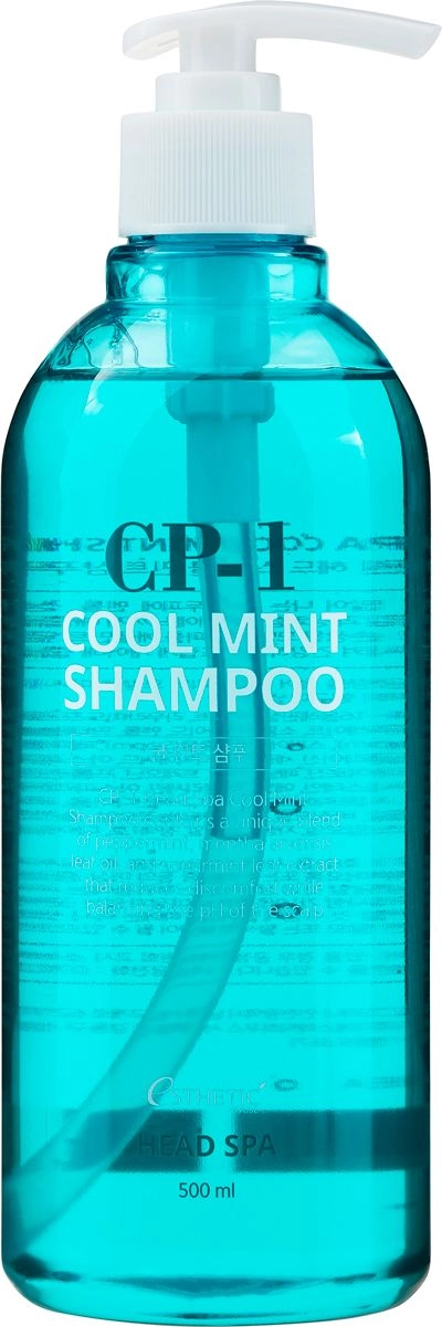 Освіжаючий шампунь для волосся - Esthetic House CP-1 Cool Mint Shampoo, 500 мл - фото N1