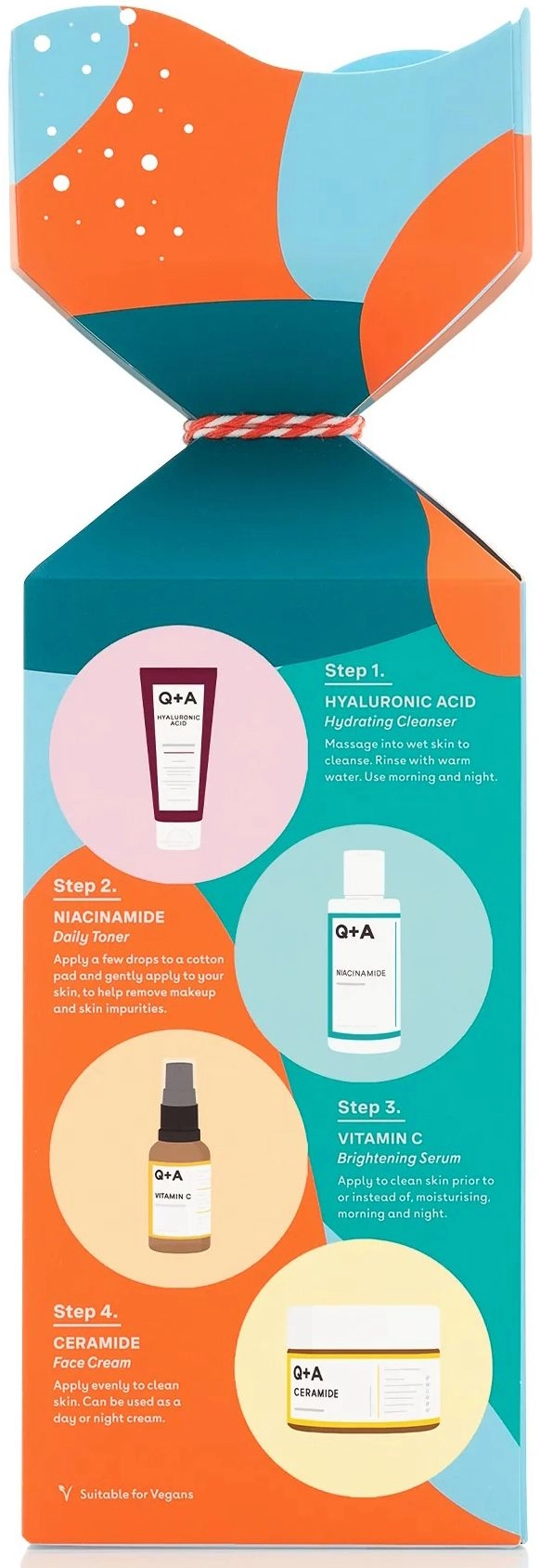 Q+A Подарочный набор для безупречной кожи Skincare Heroes, (4 продукта) - фото N4