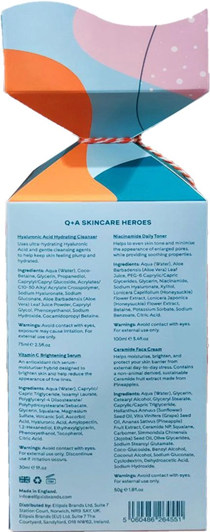 Q+A Подарунковий набір для досконалої шкіри Skincare Heroes, (4 продукти) - фото N5