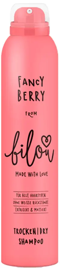 Сухий шампунь для волосся "Стигла ягода" - Bilou Fancy Berry Dry Shampoo, 200 мл - фото N1