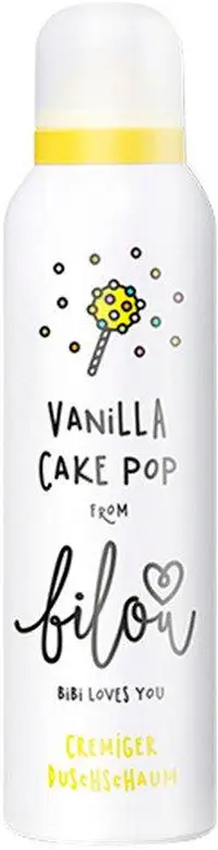 Пінка для душу "Ванільний тортик" - Bilou Vanilla Cake Pop Shower Foam, 200 мл - фото N1
