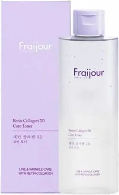 Подтягивающий тонер для лица с коллагеном и ретинолом - Fraijour Retin-Collagen 3D Core Toner, 250 мл - фото N2