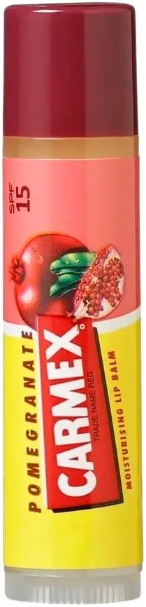 Бальзам для губ "Гранат" SPF15 - Carmex Pomegranate Lip Balm, стік, 4,25 г - фото N1