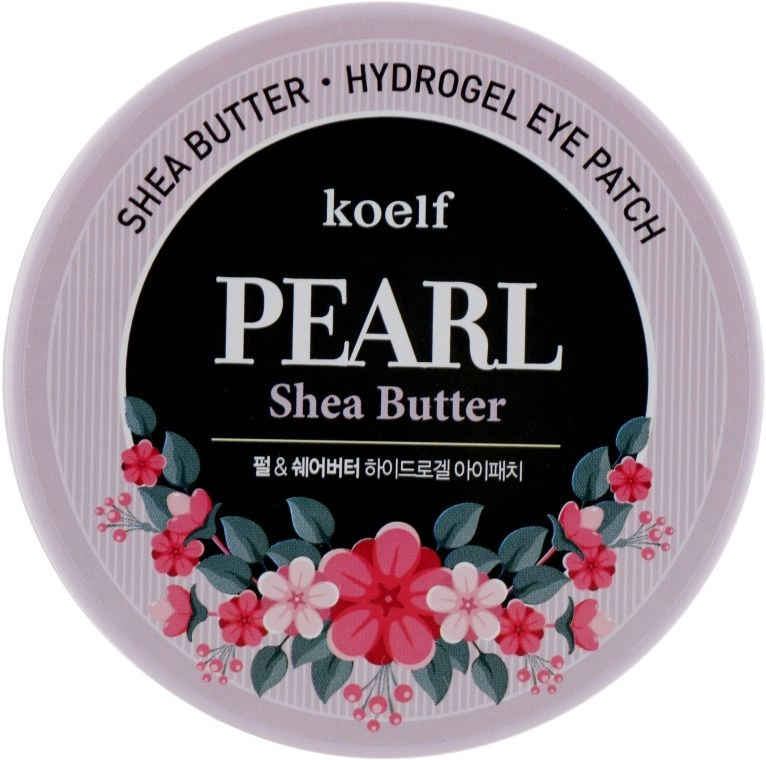 Гідрогелеві патчі для очей з перлами і маслом ши - PETITFEE & KOELF Pearl & Shea Butter Eye Patch, 60 шт - фото N1