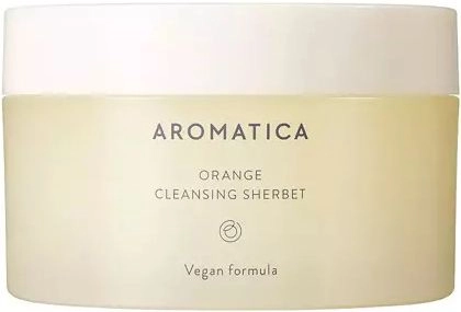 Гідрофільний очищуючий бальзам-щербет - Aromatica Orange Cleansing Sherbet, 150 мл - фото N1