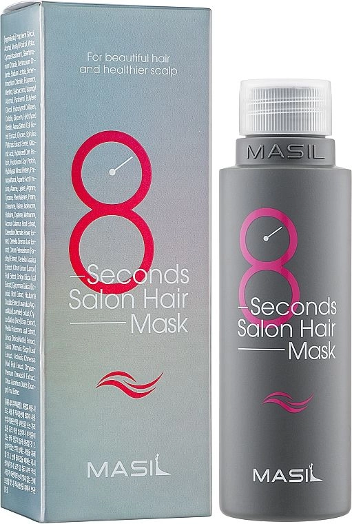 Зволожуюча маска для волосся з салонним ефектом за 8 секунд - Masil 8 Seconds Salon Hair Mask, 100 мл - фото N1