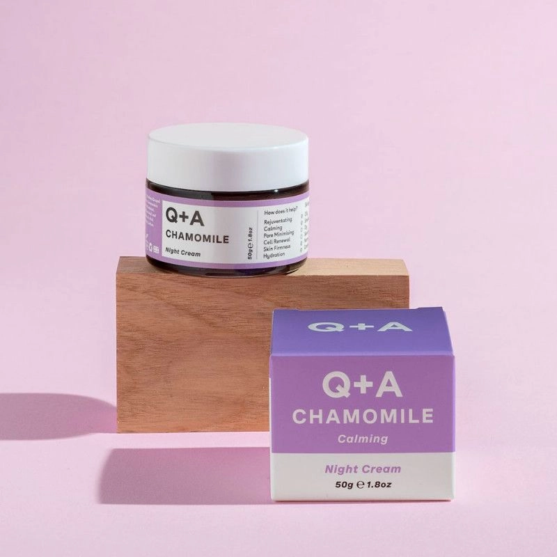 Нічний крем для обличчя - Q+A Chamomile Night Cream, 50 г - фото N3