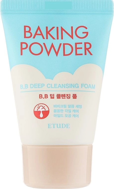 Пінка для вмивання Baking Powder BB Deep Cleansing Foam 30 мл - Etude House Baking Powder BB Deep Cleansing Foam - фото N1