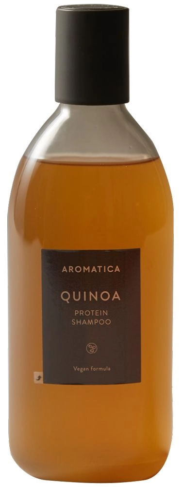 Поживний шампунь для волосся з протеїнами кіноа - Aromatica Quinoa Protein Shampoo, 400 мл - фото N1