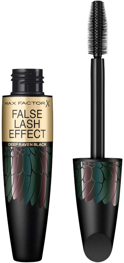 Туш для вій ефект накладних вій - Max Factor False Lash Effect, тон 06 deep raven black, 13,1 мл - фото N2