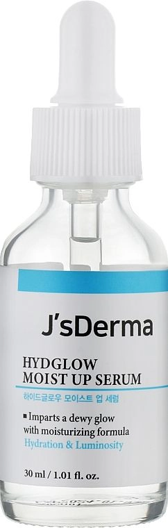 Увлажняющая сыворотка с гиалуроновой кислотой - J'sDerma Hydglow Moist Up Serum, 30 мл - фото N1