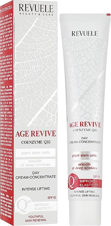 Омолоджуючий денний крем для обличчя з пептидами та ретинолом Bioactive Skin Care Retinol + Peptides V-shape Day Cream, 50 мл - Revuele Age Revive Day Cream-Concentrate - фото N1