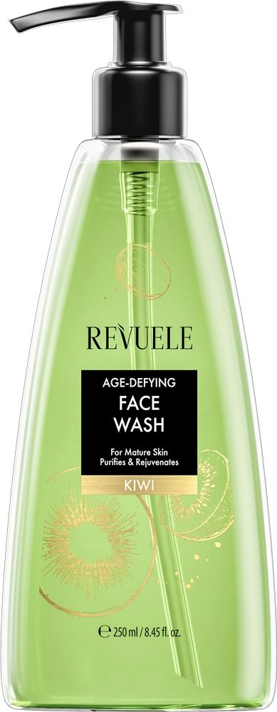 Антивіковий гель для вмивання з екстрактом ківі - Revuele Age-Defying Face Wash, 250 мл - фото N1