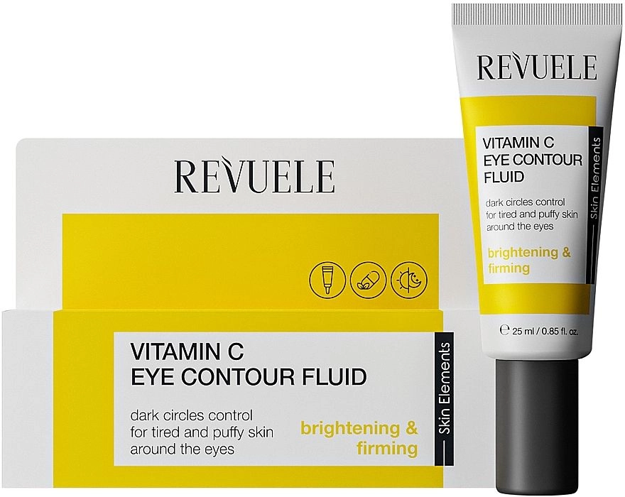 Флюїд для контуру очей із вітаміном - Revuele C Vitamin C Eye Contour Fluid, 25 мл - фото N1
