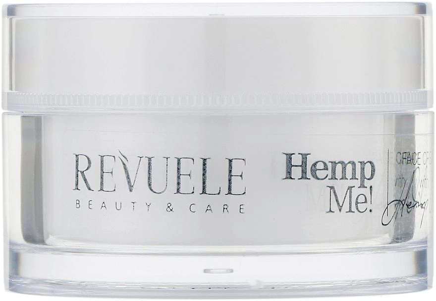 Крем для обличчя з конопляною олією - Revuele Hemp Me! Face Cream With Cold Pressed Hemp Oil, 50 мл - фото N2