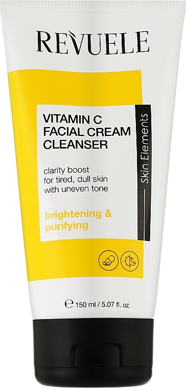 Крем для вмивання з вітаміном C - Revuele Vitamin C Facial Cream Cleanser, 150 мл - фото N1