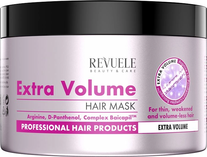 Маска для волос "Экстра-объем" - Revuele Professional Hair Products Extra Volume Hair Mask, 500 мл - фото N2