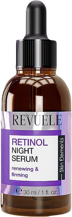 Revuele Нічна сироватка для обличчя з ретинолом Retinol Night Serum, 30 мл - фото N2