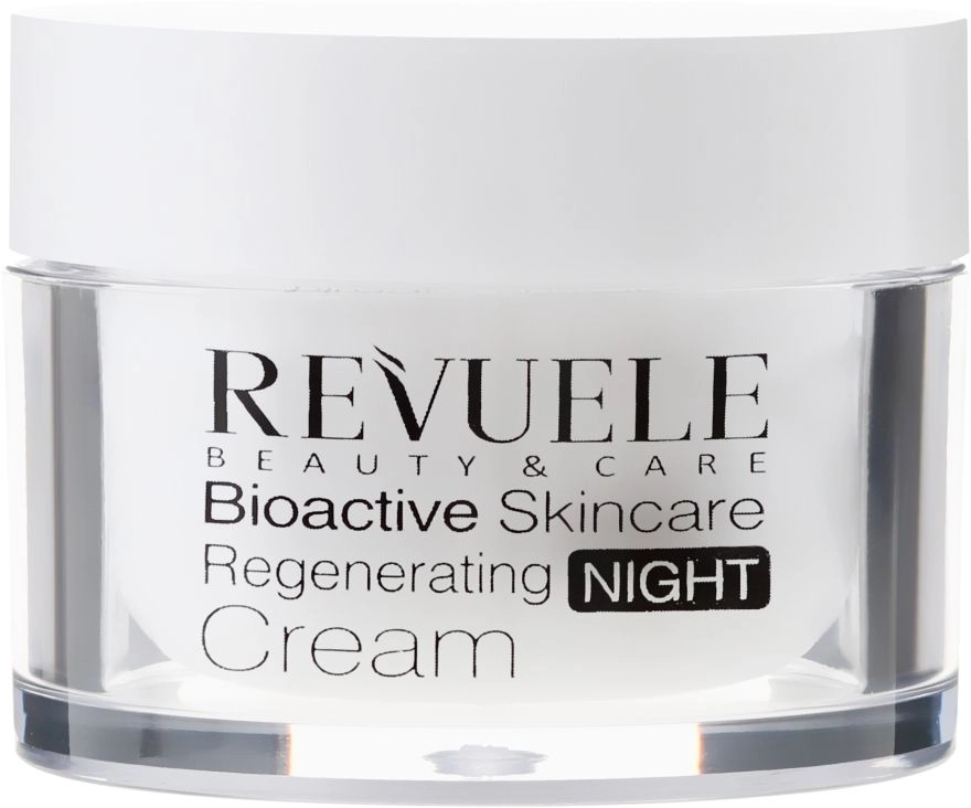Revuele Омолаживающий ночной крем для лица с пептидами и ретинолом Bioactive Skincare Regenerating Night Cream, 50 мл - фото N2