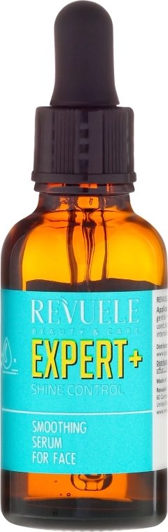 Разглаживающая матирующая сыворотка для лица - Revuele Expert+ Smoothing Serum Matt Effect, 30 мл - фото N2