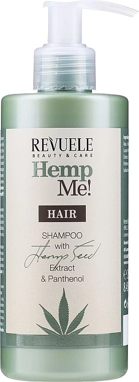 Шампунь для волос с маслом семян конопли - Revuele Hemp Me! Hair Shampoo, 250 мл - фото N1