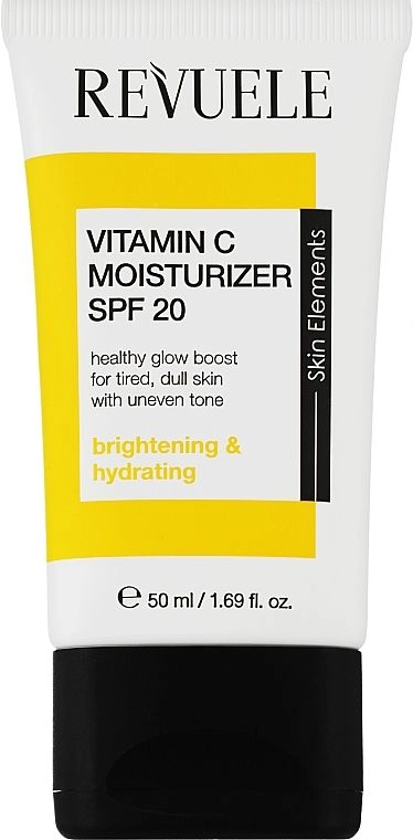 Увлажняющий крем для лица с витамином C - Revuele Vitamin C Moisturizer SPF 20, 50 мл - фото N2