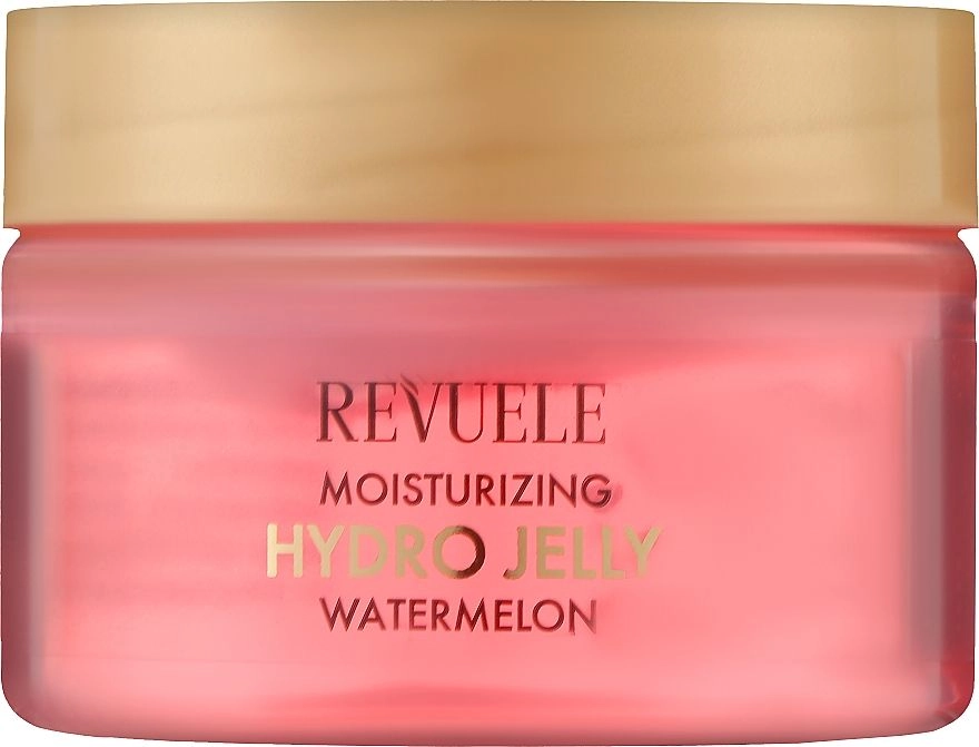 Увлажнящее желе-крем для лица с экстрактом арбуза - Revuele Moisturizing Hydro Jelly Watermelon, 100 мл - фото N2