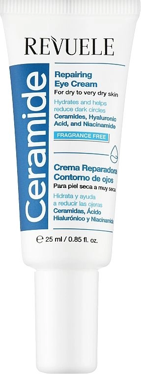 Відновлюючий крем для повік з керамідами - Revuele Ceramide Repairing Eye Cream, 25 мл - фото N3