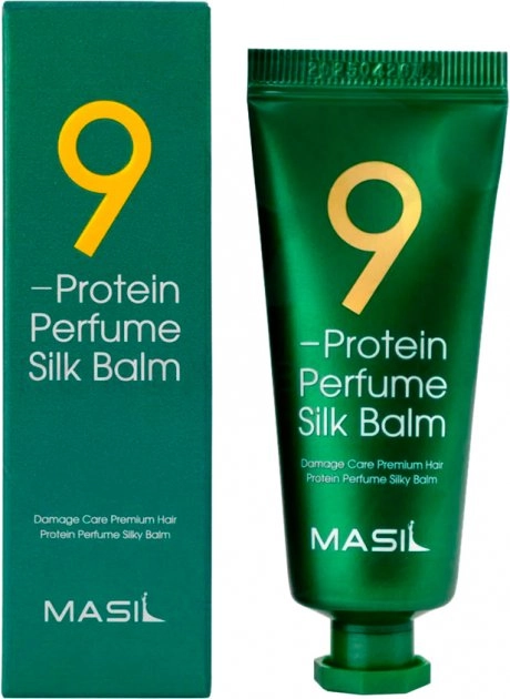 Незмивний парфумований протеїновий бальзам для пошкодженого волосся - Masil 9 Protein Perfume Silk Balm, 20 мл - фото N1