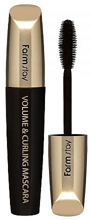 Туш для вій з ефектом об'єму і підкручування - FarmStay Volume & Curling Mascara, 12 г - фото N2