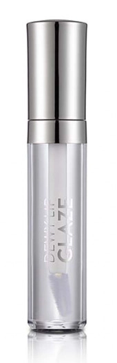 Сияющий блеск для губ с эффектом влажных губ - Flormar Dewy Lip Glaze №01 Wet Lips,, 4.5 мл - фото N1