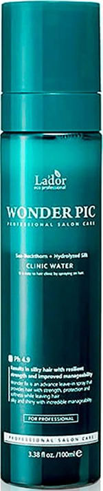 Міст-спрей для зміцнення та захисту волосся - La'dor Wonder Pic Clinic Water, 100 мл - фото N2