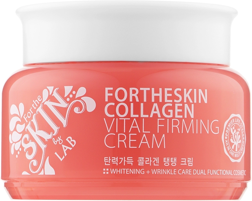 Зміцнюючий ліфтинг крем для обличчя з колагеном - Fortheskin Collagen Vital Firming Cream, 100 мл - фото N1