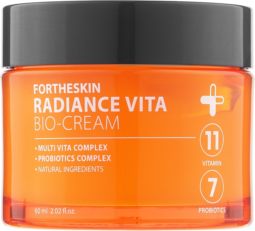 Вітамінний крем для обличчя - Fortheskin Bio Radiance Vita Cream, 60 мл - фото N1