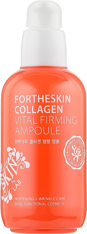 Зміцнююча ампульна сироватка для обличчя з колагеном - Fortheskin Collagen Vital Firming Ampoule, 100 мл - фото N1