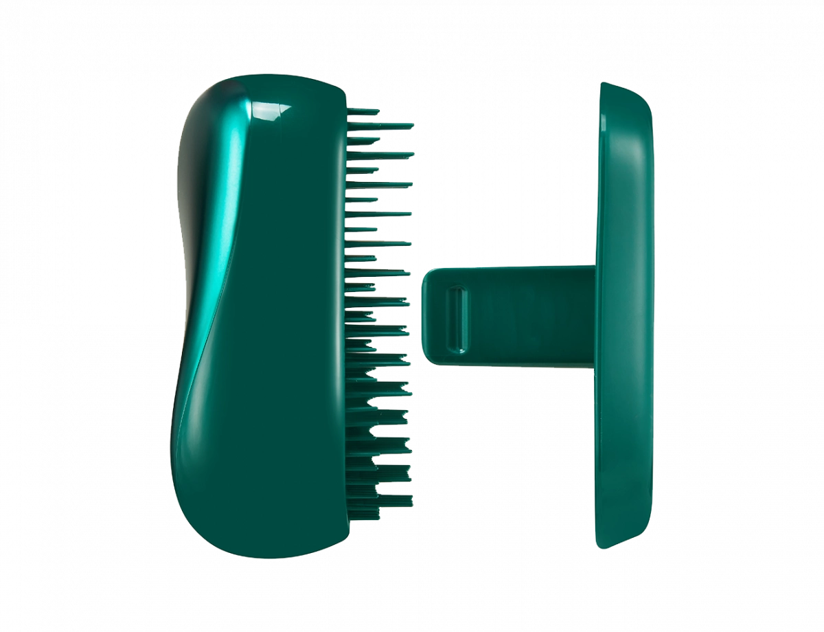 Компактная щетка для волос - Tangle Teezer Compact Styler Green Jungle, 1 шт - фото N3