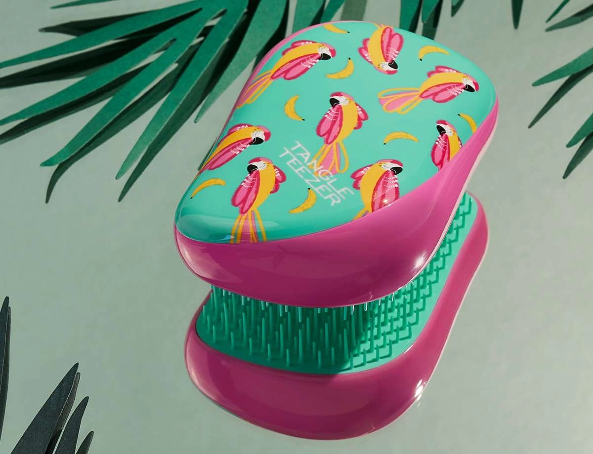 Компактная щетка для волос - Tangle Teezer Compact Styler Paradise Bird, 1 шт - фото N5