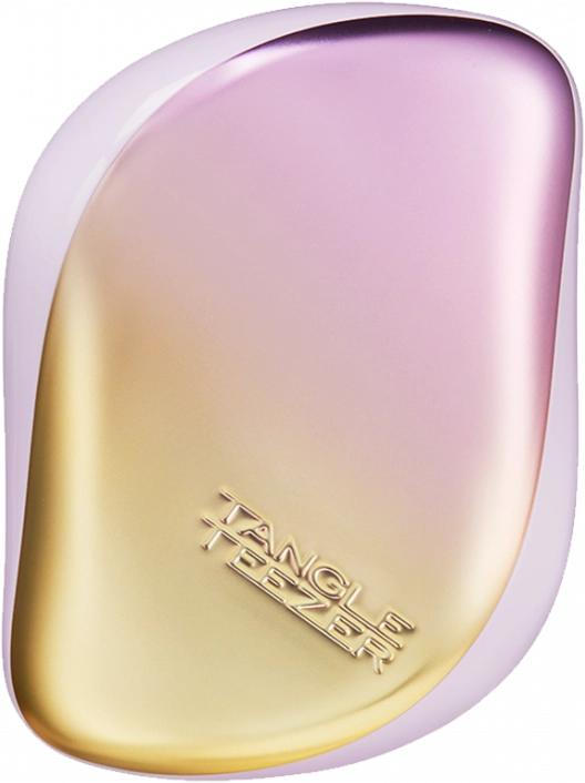 Компактная щетка для волос - Tangle Teezer Compact Styler Sweet Lilac & Yellow Chrome, 1 шт - фото N1