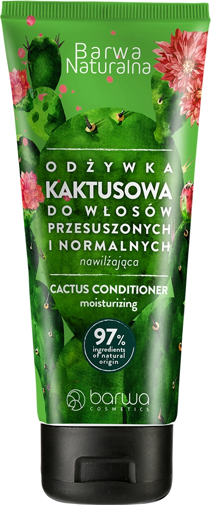 Увлажняющий кондиционер с экстрактом кактуса - Barwa Natural Cactus Conditioner, 200 мл - фото N2