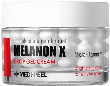 Капсульный гель-крем с ретинолом для отбеливания и против морщин - Medi peel Melanon X Drop Gel Cream, 50 мл - фото N1