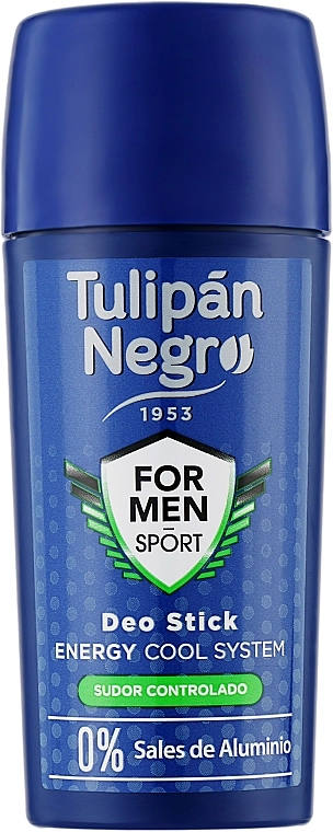 Дезодорант-стік для чоловіків "Sport" - Tulipan Negro For Men Sport Autolift Deo Stick, 75 мл - фото N1