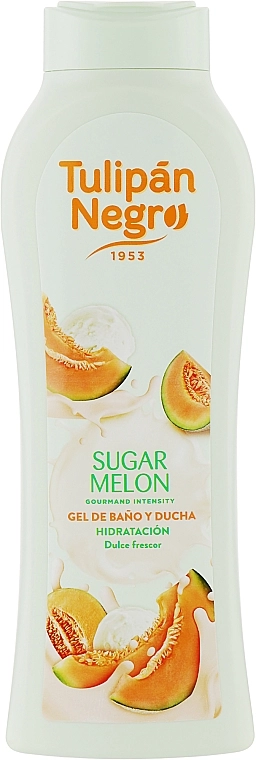 Гель для душу "Цукрова диня" - Tulipan Negro Sugar Melon Shower Gel, 650 мл - фото N1