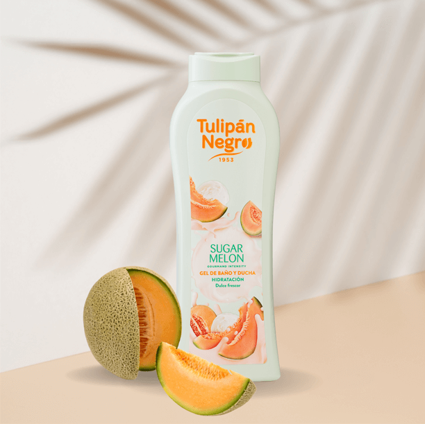 Гель для душа "Сахарная дыня" - Tulipan Negro Sugar Melon Shower Gel, 650 мл - фото N3