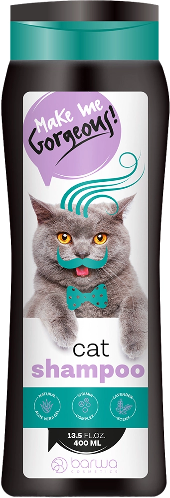 Натуральный шампунь для котов - Barwa Pet Make Me Gorgeous Cat Shampoo, 400 мл - фото N1