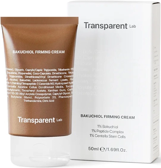 Зміцнюючий крем для обличчя з бакучиолом - Transparent Lab Transparent Lab Bakuchiol Firming Cream, 50 мл - фото N2