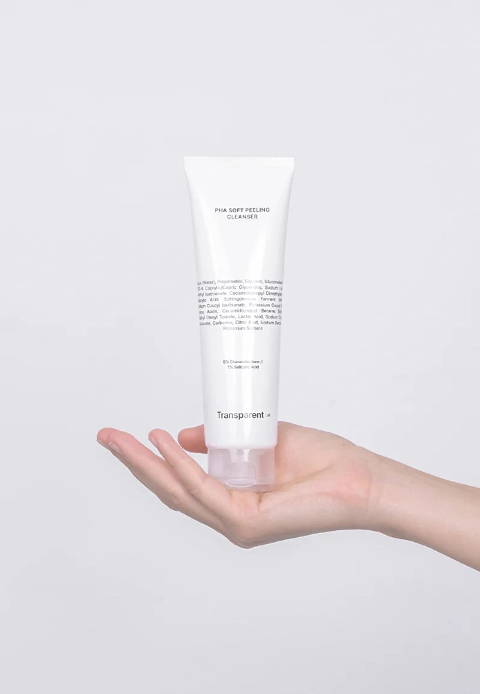 Мультикислотный очищающий пилинг для лица - Transparent Lab PHA Soft Peeling Cleanser, 150 мл - фото N4
