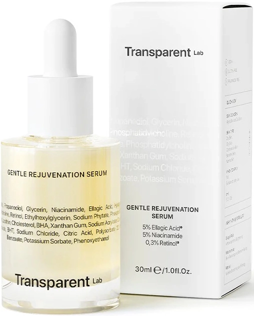 Антивікова освітлююча сироватка - Transparent Lab Gentle Rejuvenation Serum, 30 мл - фото N2